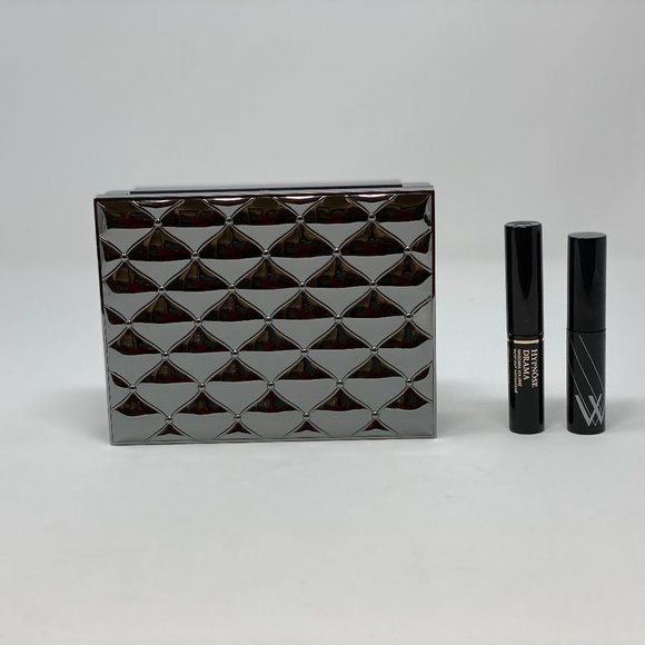 3PC-Macy's eyeshadow palette and 2 mini mascaras - Picture 2 of 3